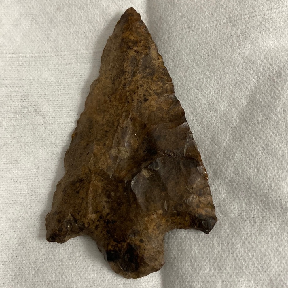 Authentic Indian spearpoint. Found in middle Georgia. This piece is flawless.